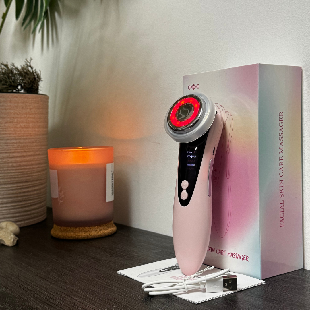 Masajeador facial Led terapia