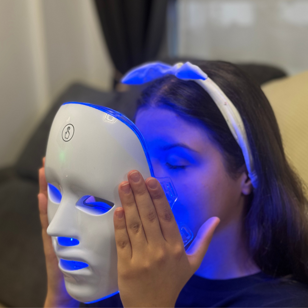 Mascara facial ledterapia - REVITALED™